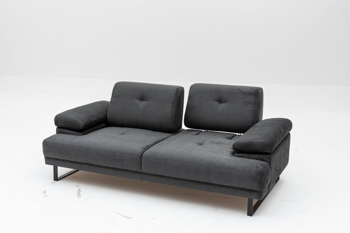 Atelier Del Sofa Sofá Cama 2 Plazas Anthracite 199x99x83 cm Comodidad Estilo Funcionalidad